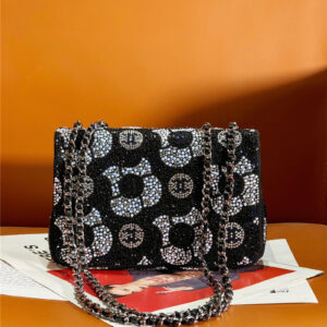 CC limited edition camellia CF bag small