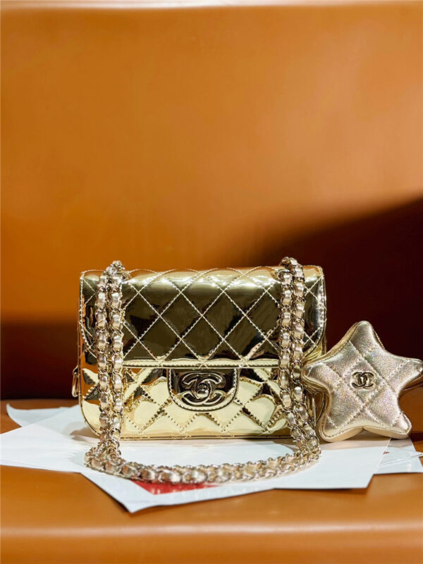 CC patent leather CF star bag - Image 7