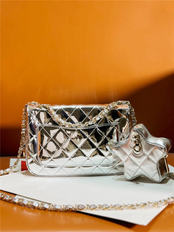 CC patent leather CF star bag - Image 7
