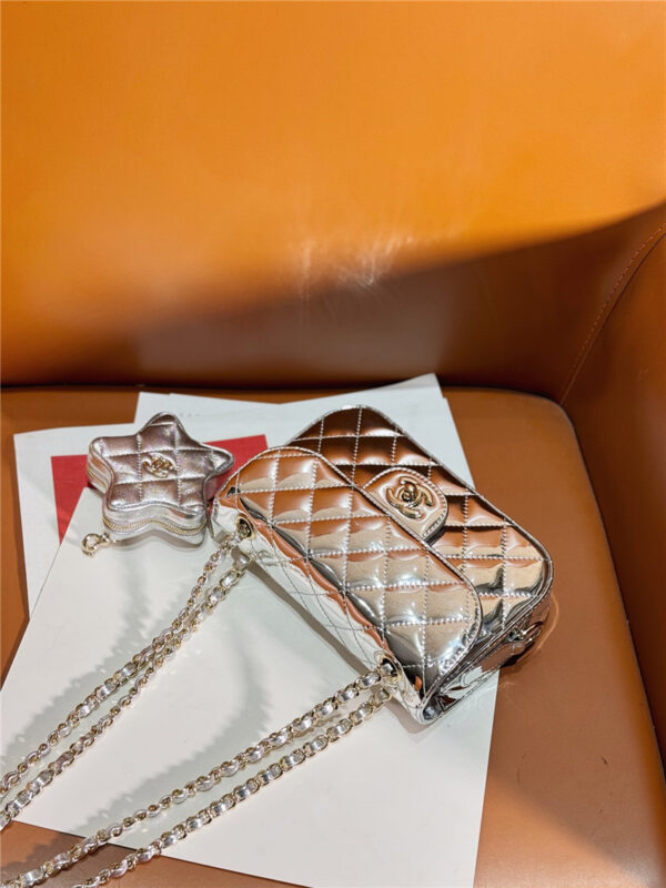 CC patent leather CF star bag - Image 8