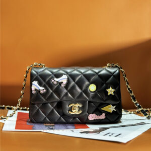 CC CF badge bag small