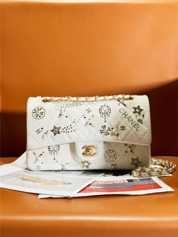 CC cf pearl flap bag - Image 7