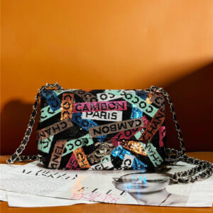 CC limited edition sequin CF bag