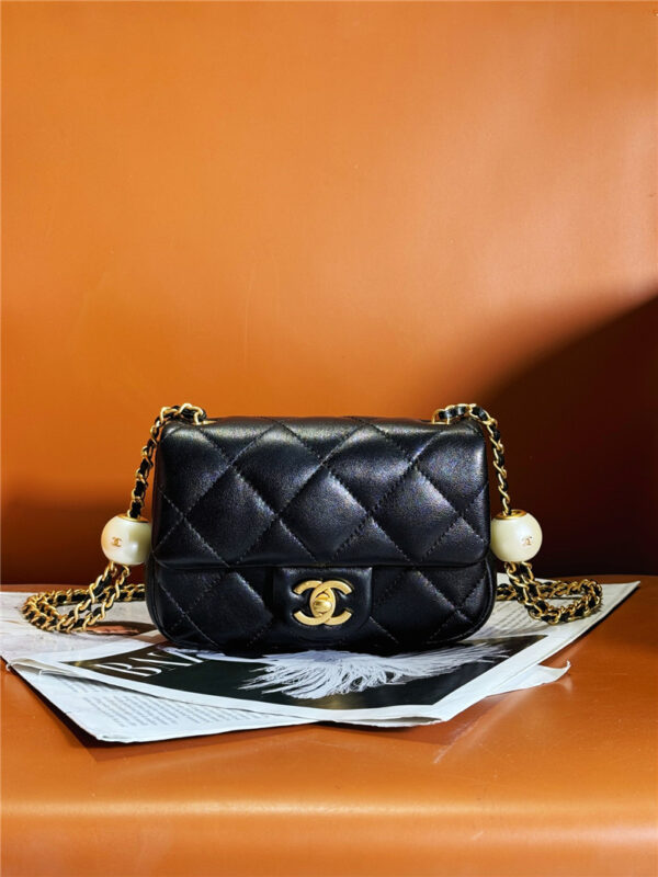 CC Pearl Black Classic CF Bag Small - Image 3