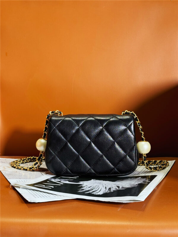 CC Pearl Black Classic CF Bag Small - Image 8