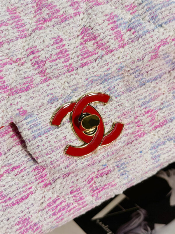 CC Logo Woolen Pink CF Bag - Image 2