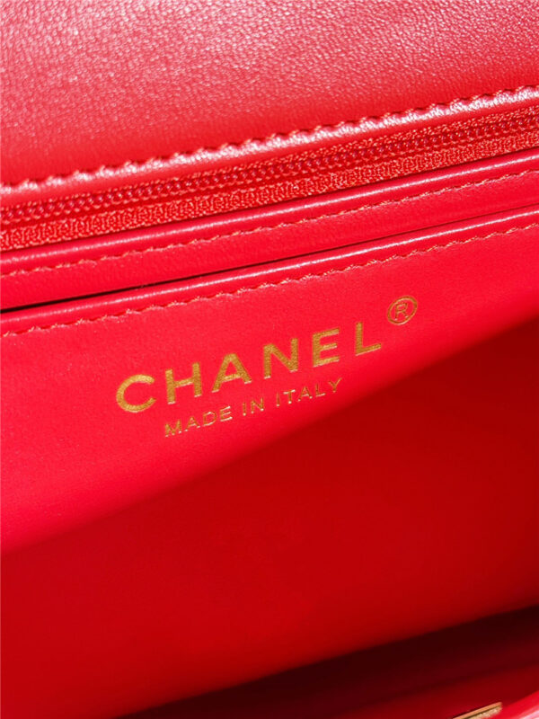 CC Logo Woolen Pink CF Bag - Image 5