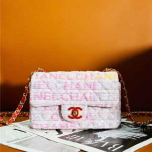 CC Logo Woolen Pink CF Bag