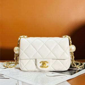 CC Pearl White Classic CF Bag Small
