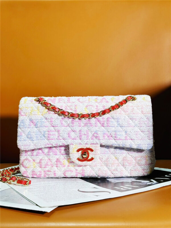 CC Woolen Pink CF Bag Large