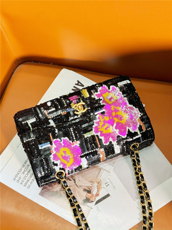 CC Flower Sequin Classic CF Bag - Image 5