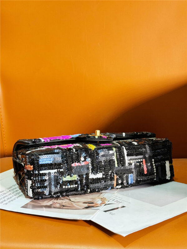 CC Flower Sequin Classic CF Bag - Image 6