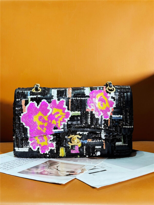 CC Flower Sequin Classic CF Bag - Image 3