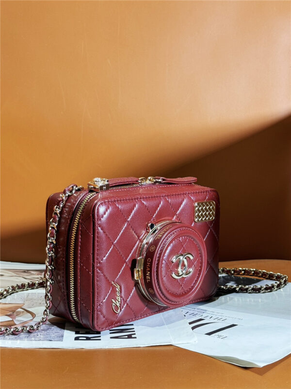 CC Wine Red Camera Bag - Image 5