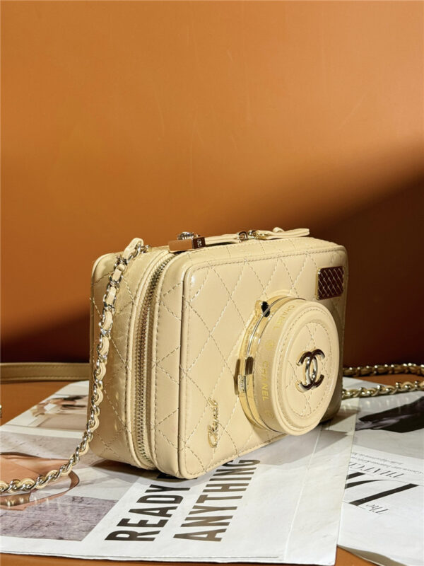 CC Beige Camera Bag - Image 6
