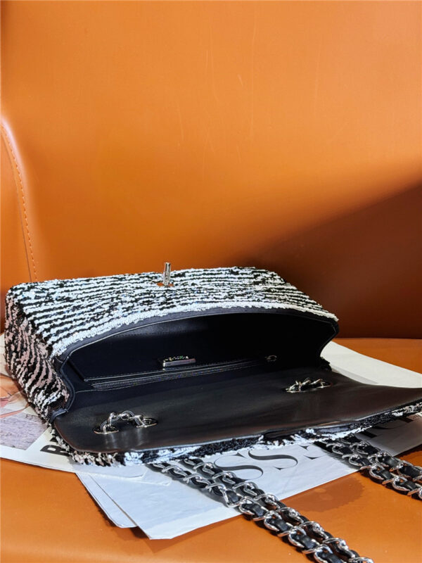 Chanel Sequin CF bag - Image 3