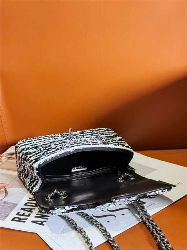 Chanel Sequin CF bag small - Image 4