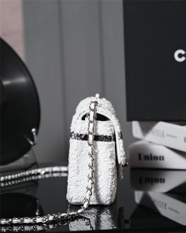 CC bow sequin cf bag - Image 5