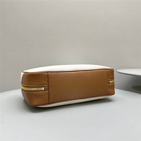Miu Miu Canvas Bowling Bag - Image 4