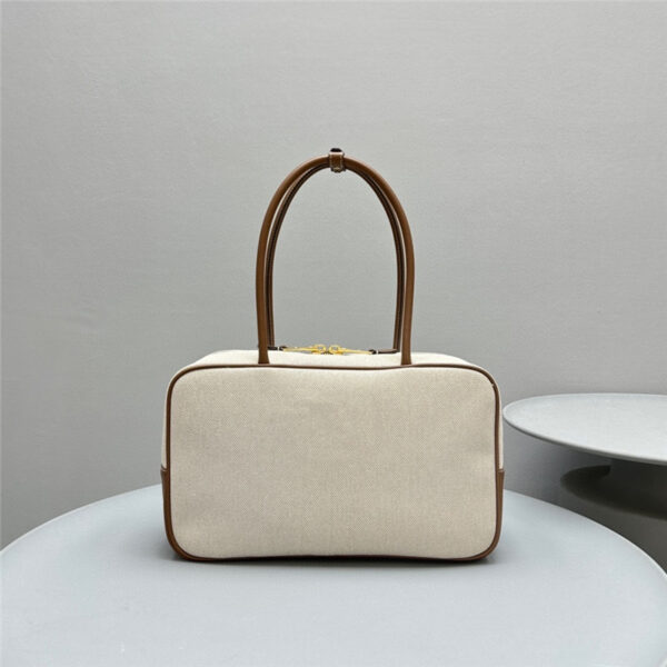Miu Miu Canvas Bowling Bag - Image 8