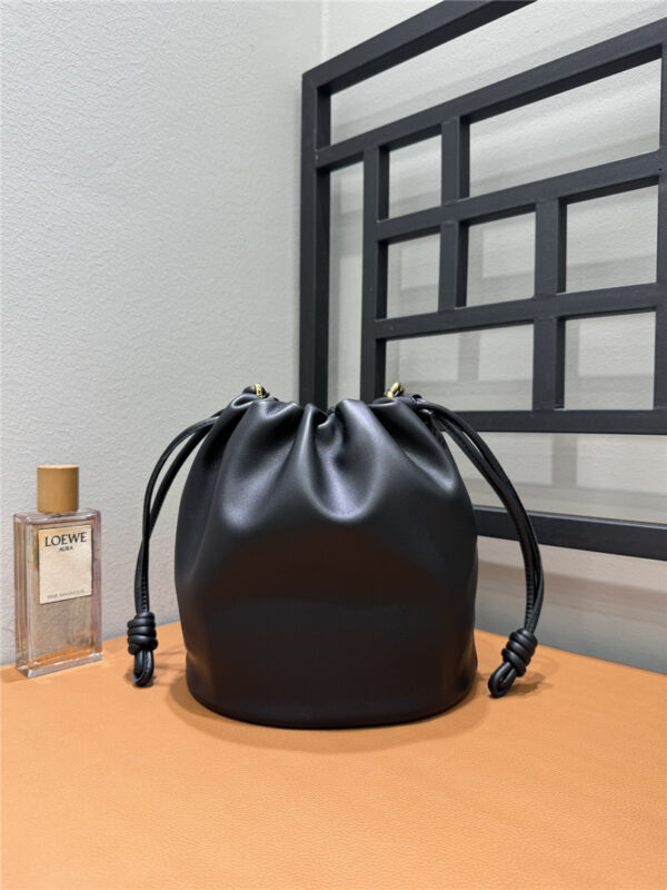 Loewe Flamenco Black Leather Bag - Image 2