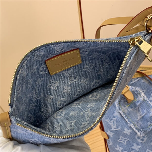 Louis Vuitton LV Carryall Denim PM Bag - Image 3