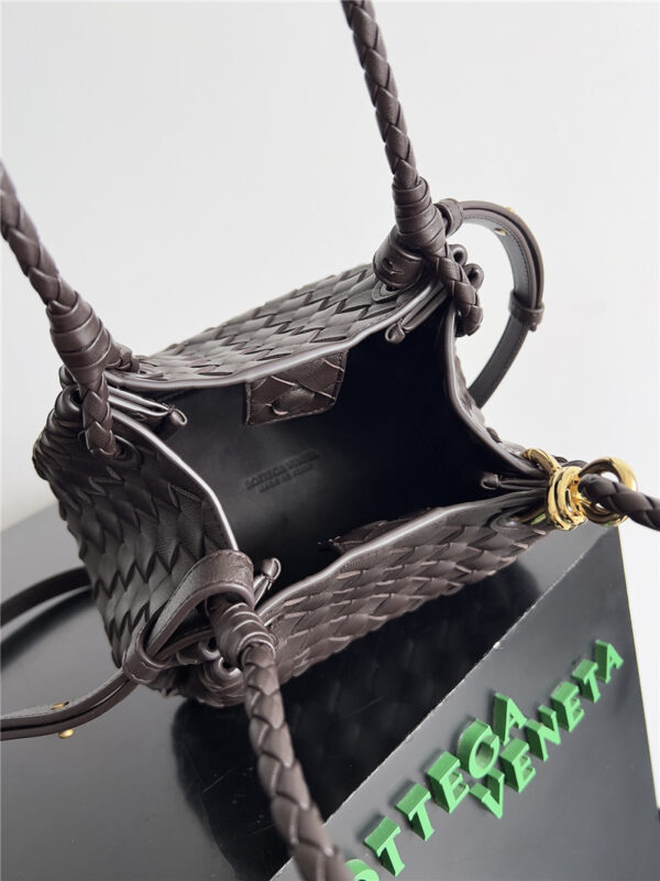 Bottega Veneta Andiamo Parachute Bag in Brown - Image 5