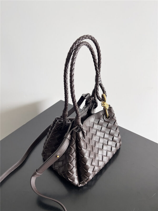 Bottega Veneta Andiamo Parachute Bag in Brown - Image 6