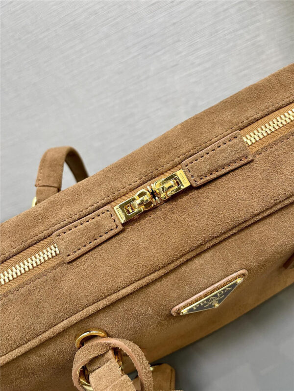 Prada Suede Tote Bag - Image 2