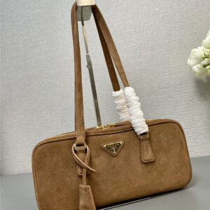 Prada Suede Tote Bag