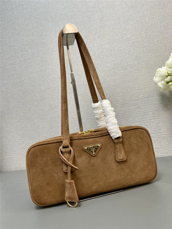 Prada Suede Tote Bag