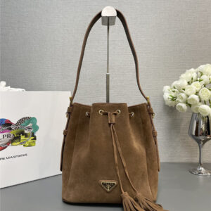 Prada Suede Bucket Bag
