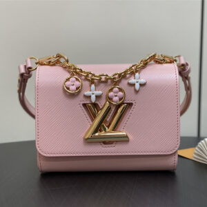 Louis Vuitton LV Twist PM Epi Leather Bag Pink