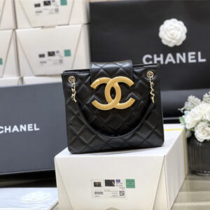 CC logo retro tote bag