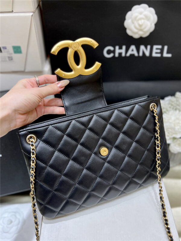 CC logo retro tote shopping bag - Image 5