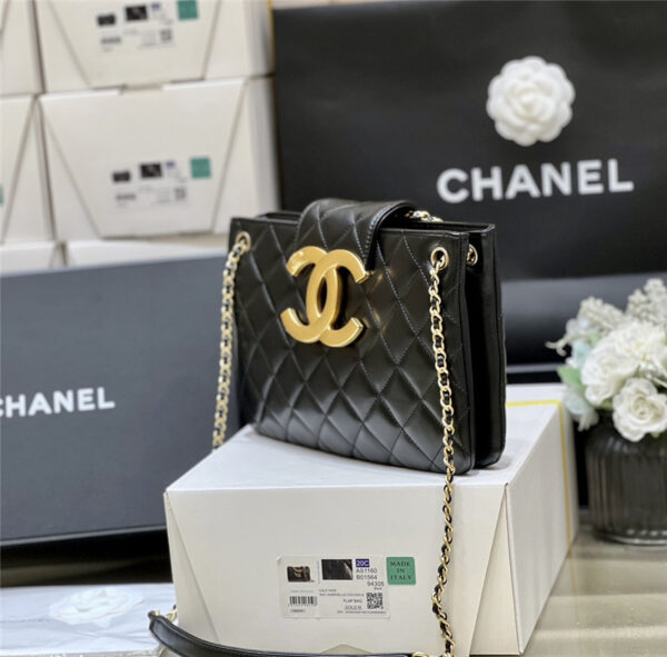 CC logo retro tote shopping bag - Image 9