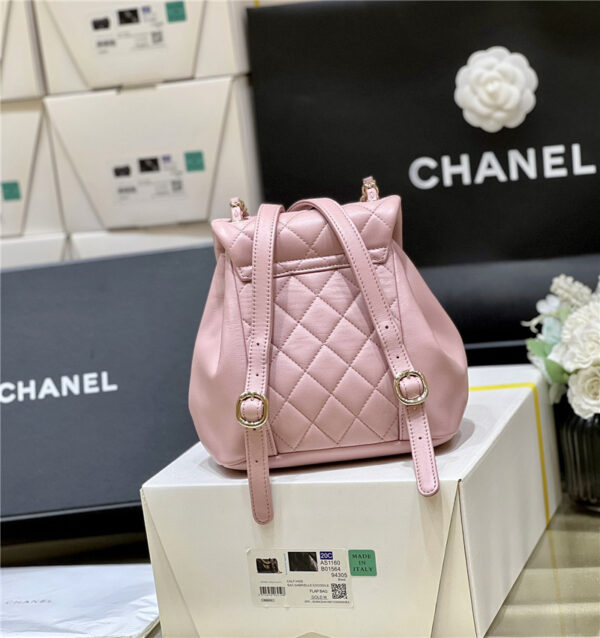 chanel duma backpack caviar pink - Image 4