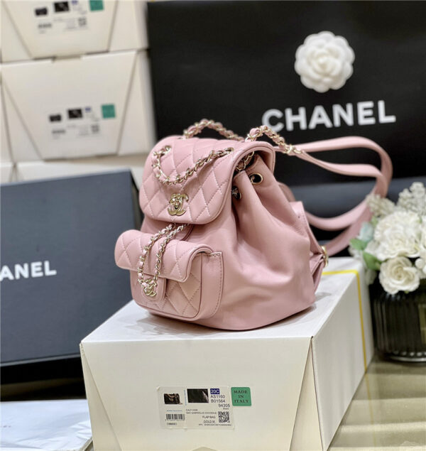 chanel duma backpack caviar pink - Image 2