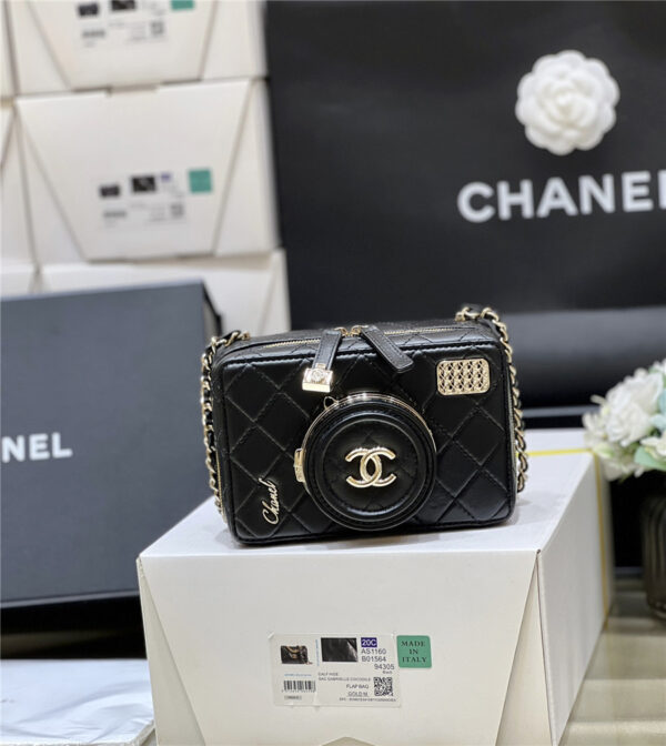 Chanel Camera Mirror Crossbody Bag - Image 3