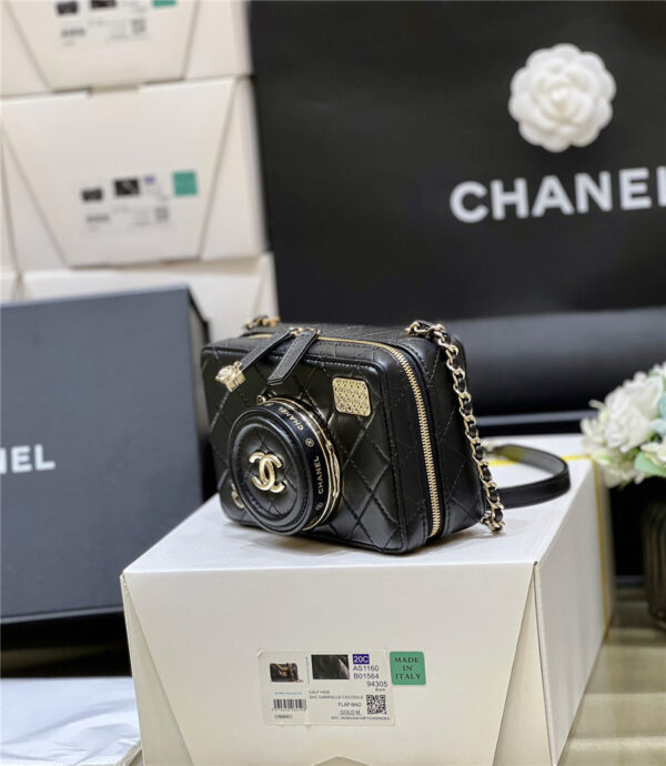 Chanel Camera Mirror Crossbody Bag - Image 5