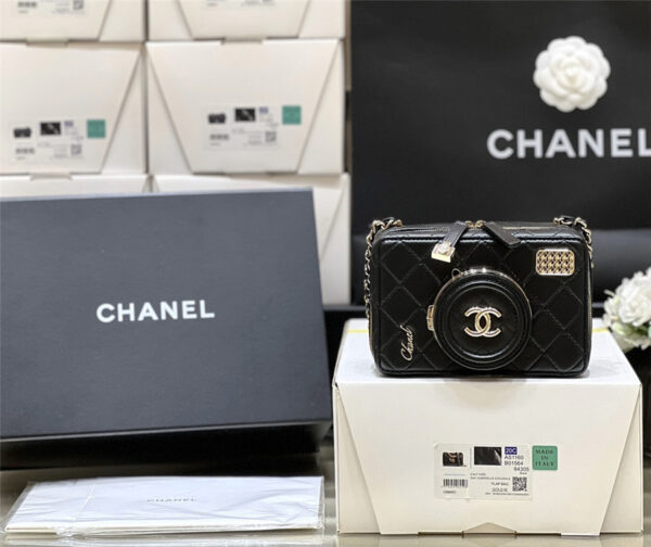 Chanel Camera Mirror Crossbody Bag - Image 7