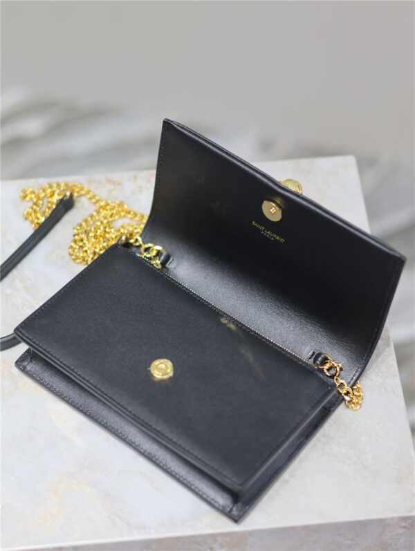 YSL Kate Tassel Bag with Gold Buckle - Image 3
