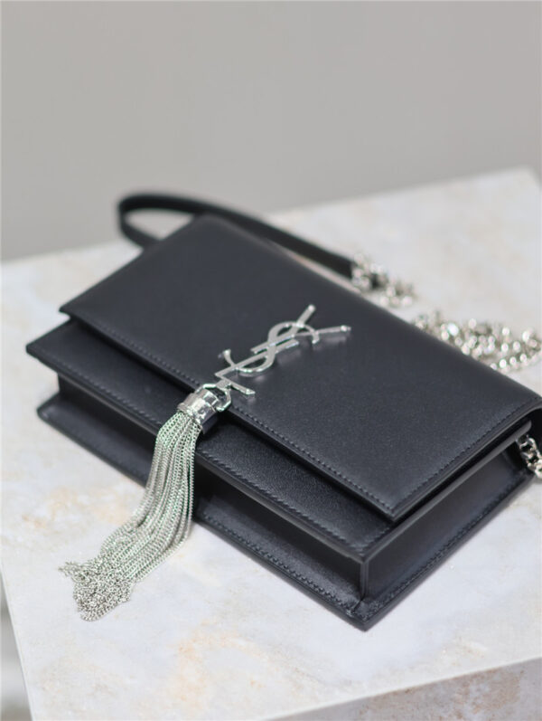 YSL Kate Small Chain Bag with Tassel - Image 2