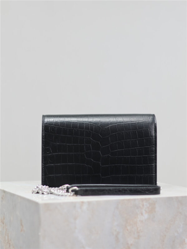 YSL Kate Tassel Bag with Silver Buckle - Image 2