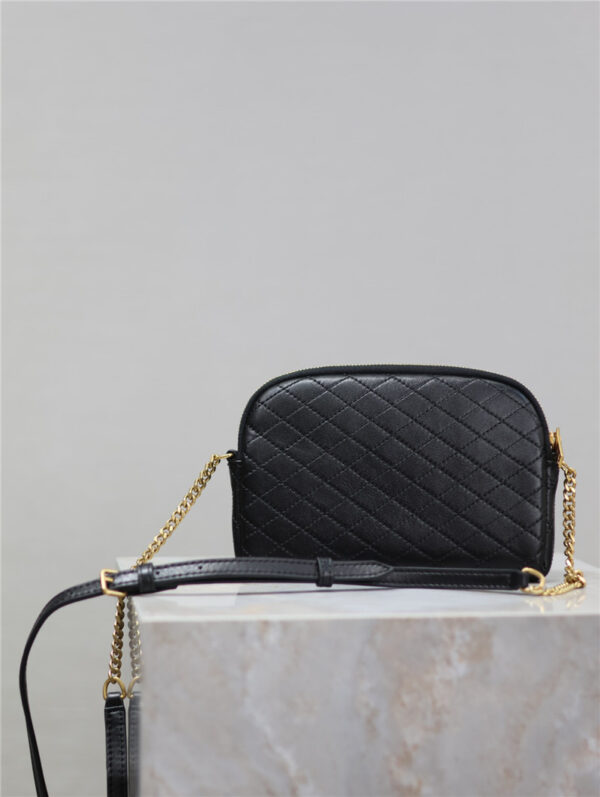 Saint Laurent Gaby Zipped Pouch in Black - Image 6