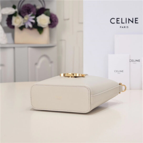 Celine Mini Bucket Bag in Beige - Image 4