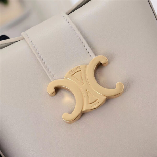 Celine Mini Bucket Bag in Beige - Image 6