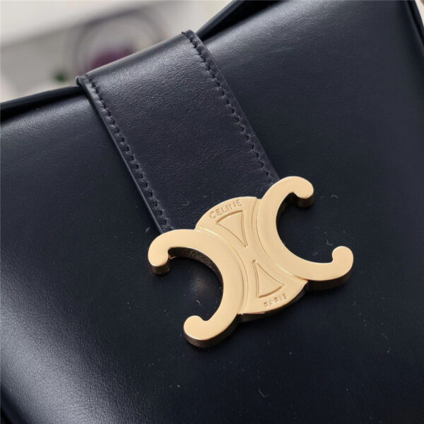 Celine Mini Bucket Bag in Black - Image 6