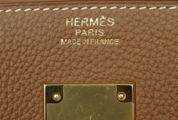 hermes Birkin 30cm togo leather with gold hardware - Image 3