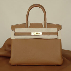 hermes Birkin 30cm togo leather with gold hardware